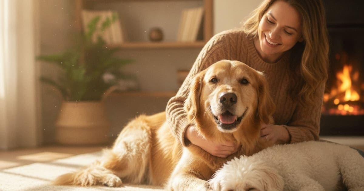 A dog being cared for at home, illustrating amantadine alternatives for dogs: 2026 options compared