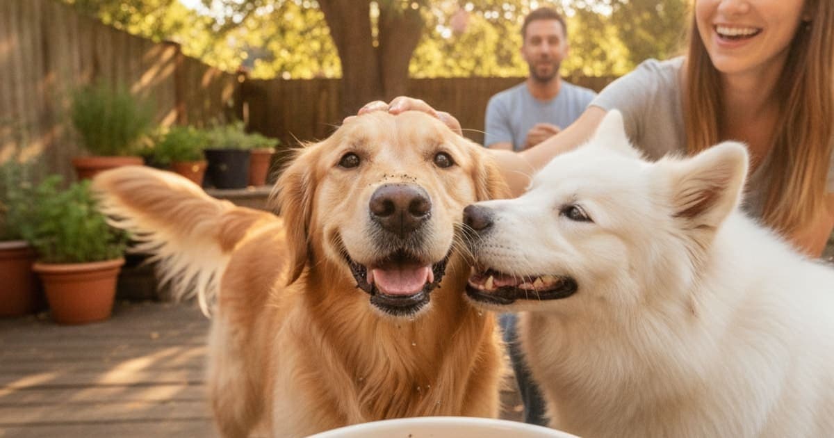 A dog being cared for at home, illustrating are chia seeds good for dogs? (benefits and safety)