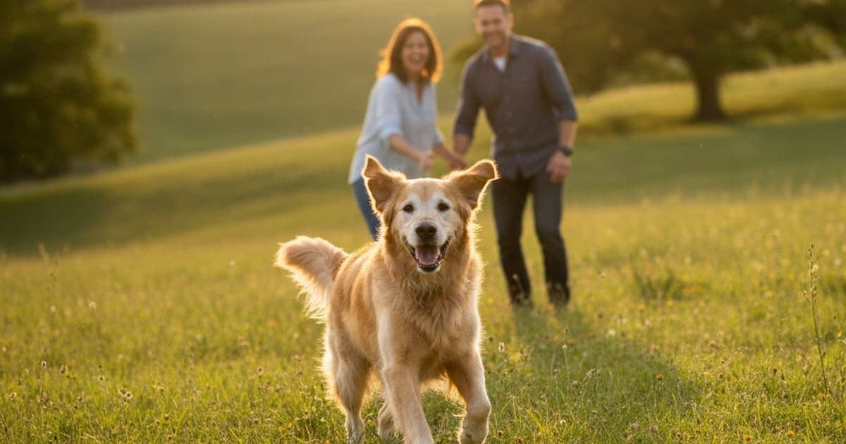 A dog being cared for at home, illustrating are dog joint supplements effective? (evidence review)