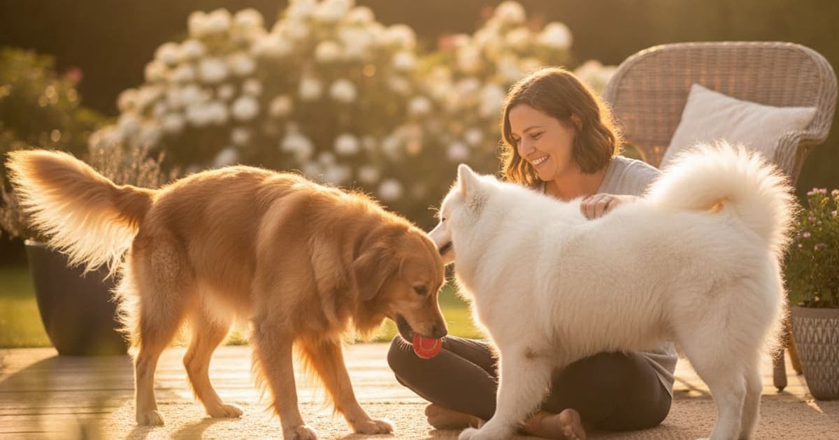 A dog being cared for at home, illustrating best boswellia supplement for dogs