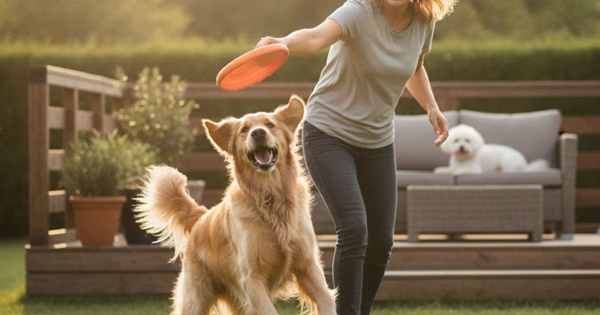 A dog being cared for at home, illustrating best choline supplement for dogs