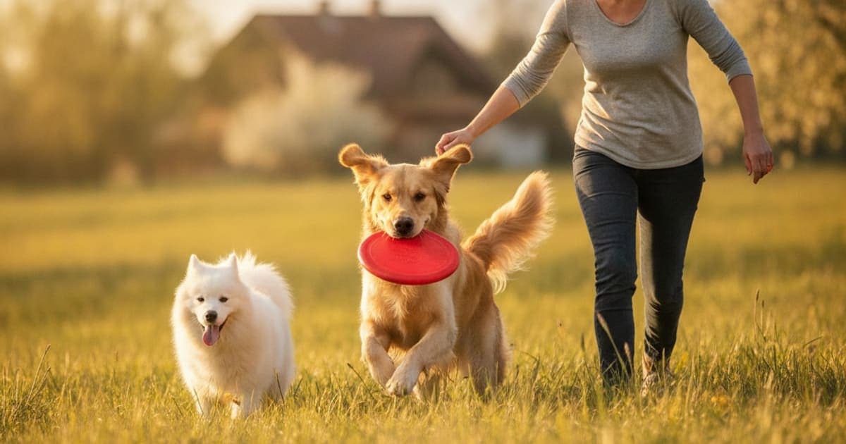 A dog being cared for at home, illustrating best dog food for joint health