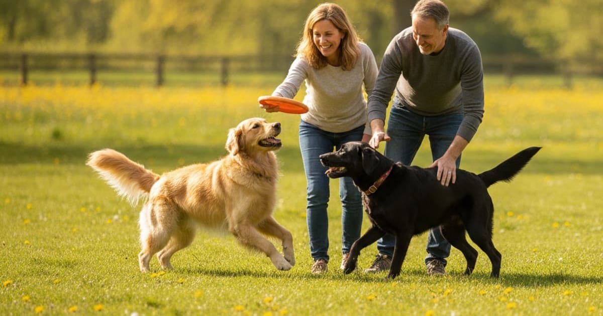 A dog being cared for at home, illustrating best joint support for dogs on steroids