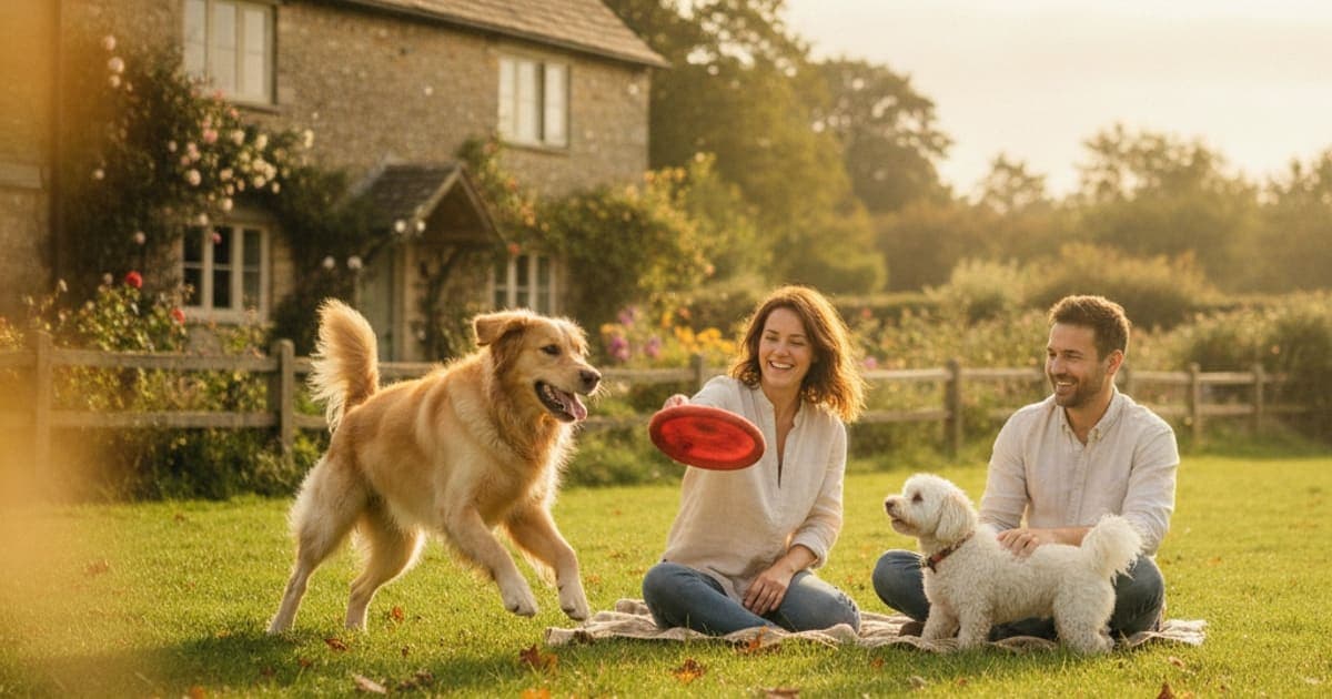 A dog being cared for at home, illustrating best joint supplement for dog with torn acl (ccl)