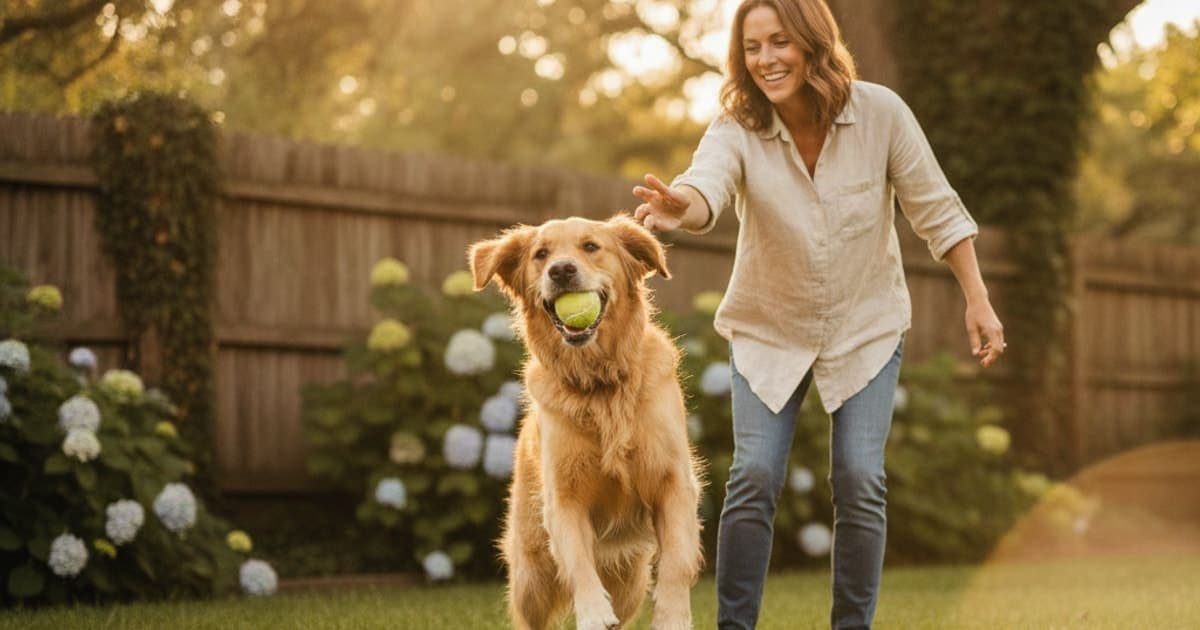 A dog being cared for at home, illustrating best lutein supplement for dogs