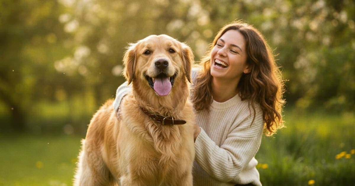 A dog being cared for at home, illustrating best supplement for stud dogs