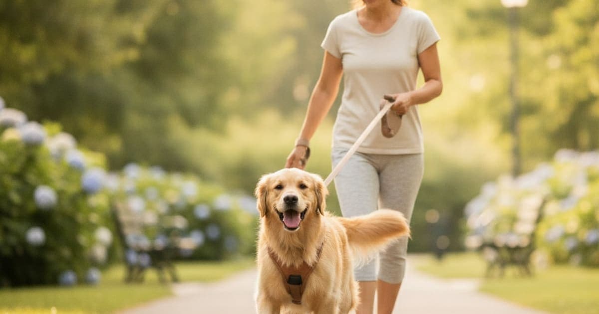 A dog being cared for at home, illustrating best thing to give a dog dragging back paws