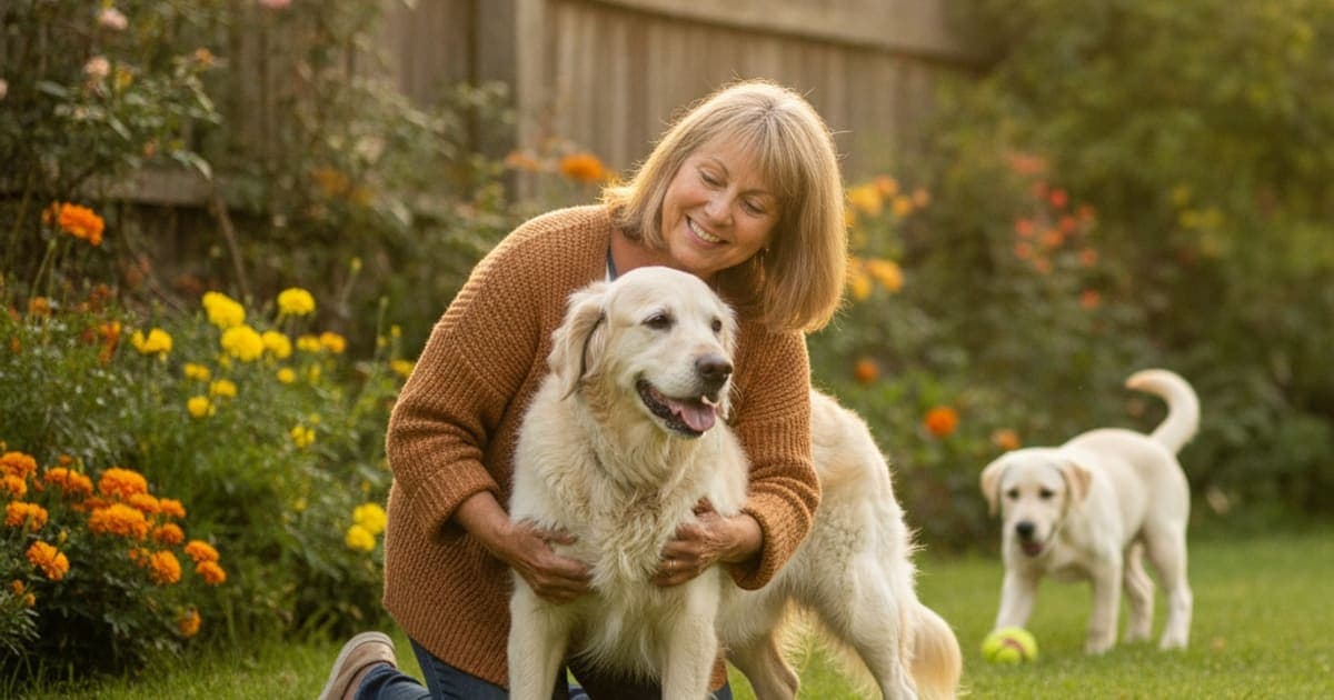 A dog being cared for at home, illustrating what can i give a dog with loss of balance? (safe options)