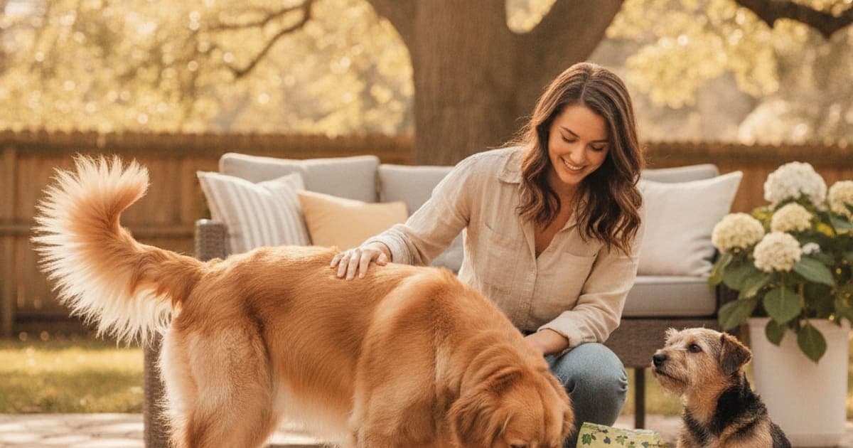 A dog being cared for at home, illustrating food sensitivity in dogs (2026)