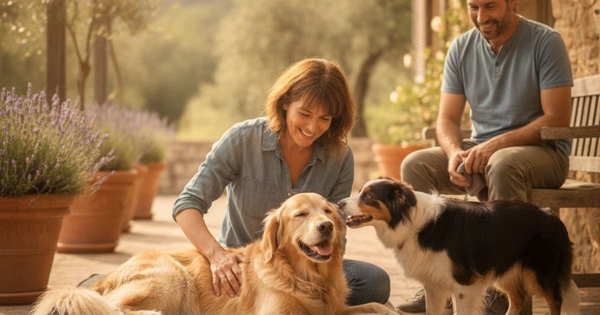 A dog being cared for at home, illustrating hip dysplasia in dogs (2026)
