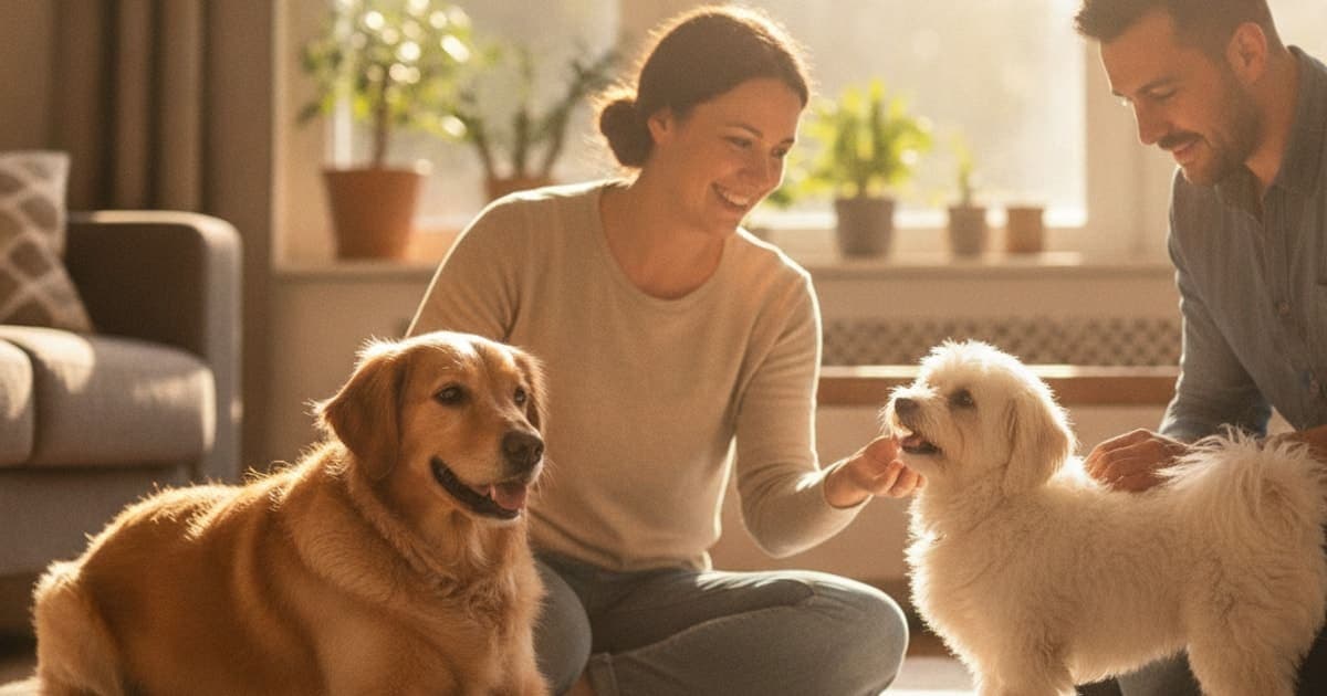 A dog being cared for at home, illustrating ivdd in dogs (2026)