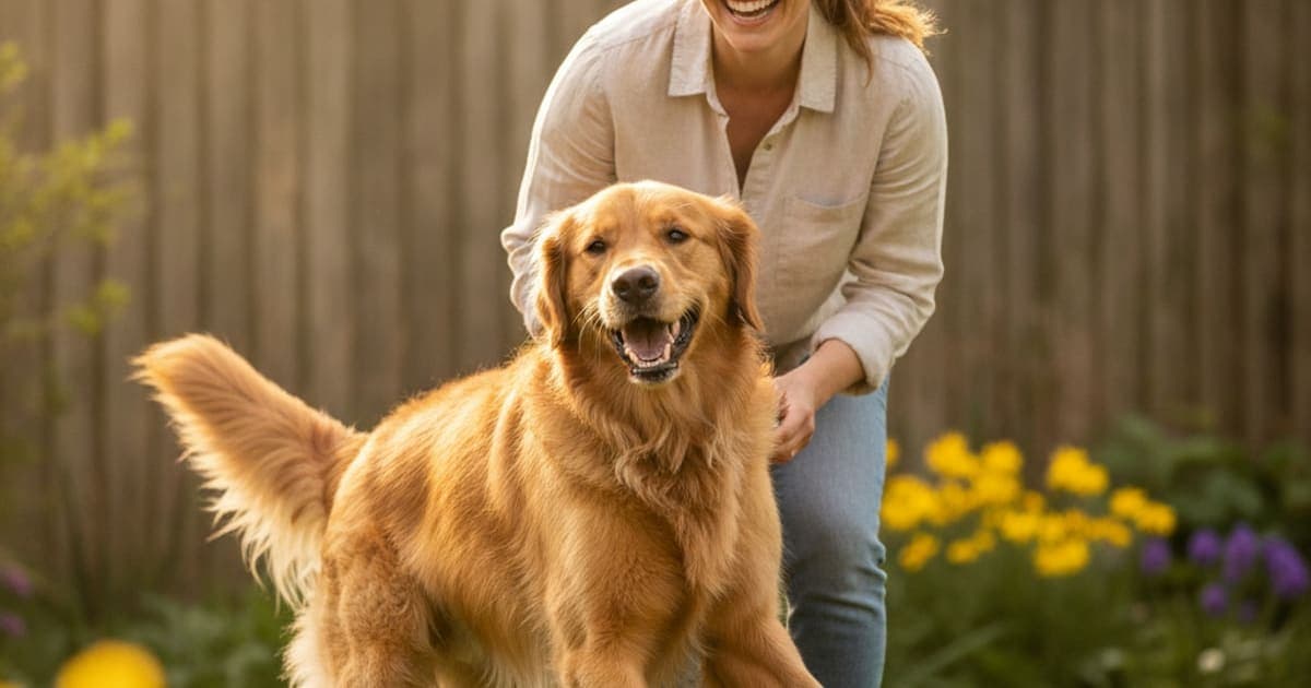 A dog being cared for at home, illustrating leaky gut in dogs (2026)