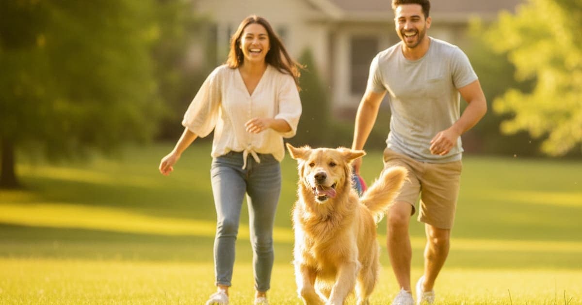 A dog being cared for at home, illustrating luxating patella in dogs (2026)