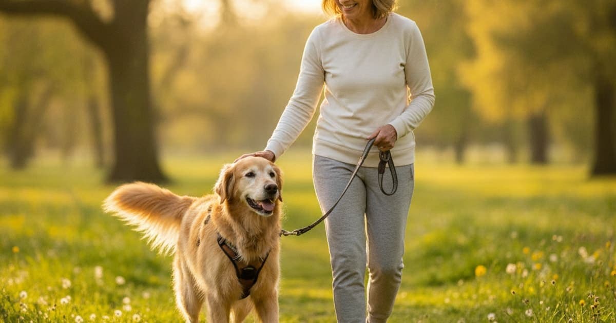 A dog being cared for at home, illustrating osteoarthritis in dogs (2026)