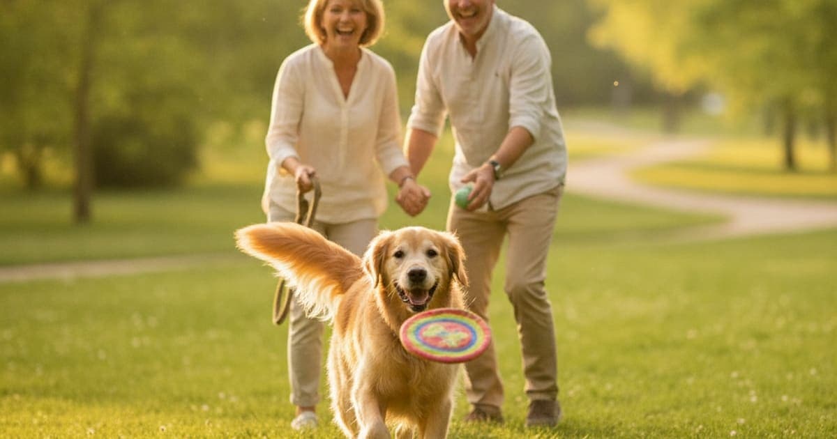 A dog being cared for at home, illustrating sarcopenia in dogs (2026)