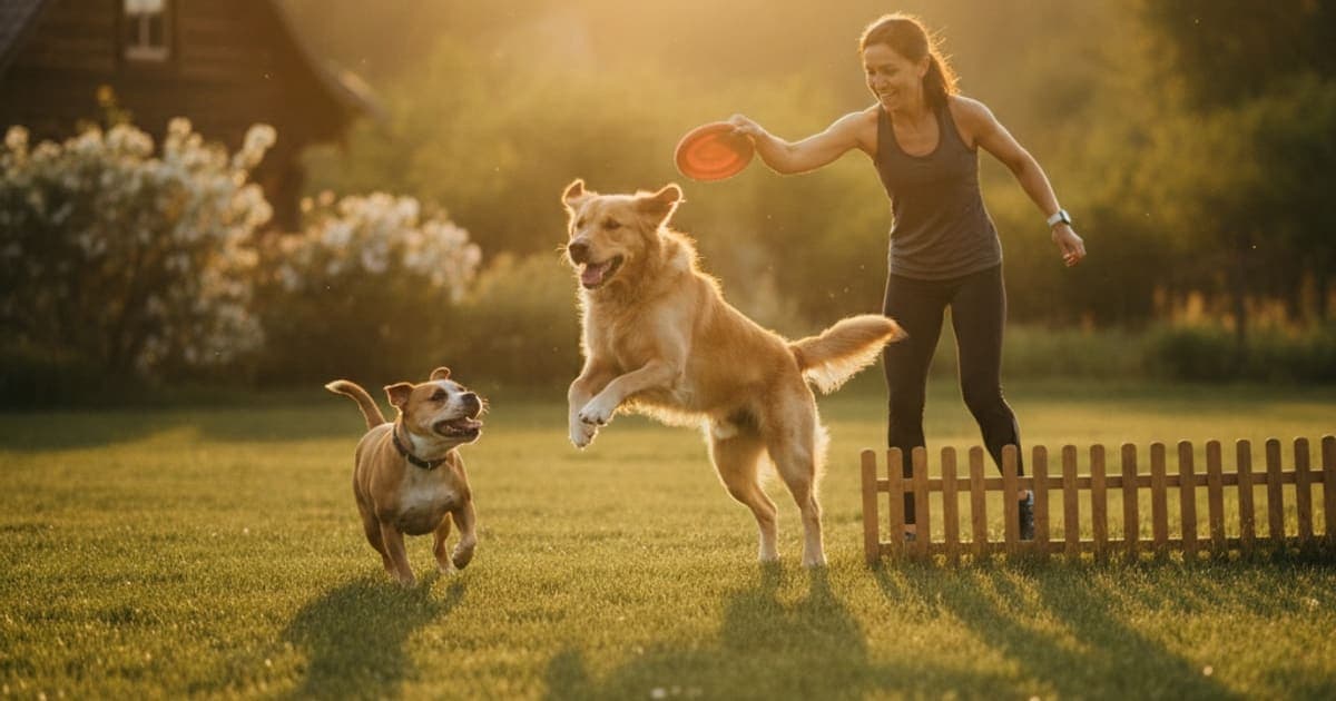 A dog being cared for at home, illustrating bodybuilding supplements for dogs