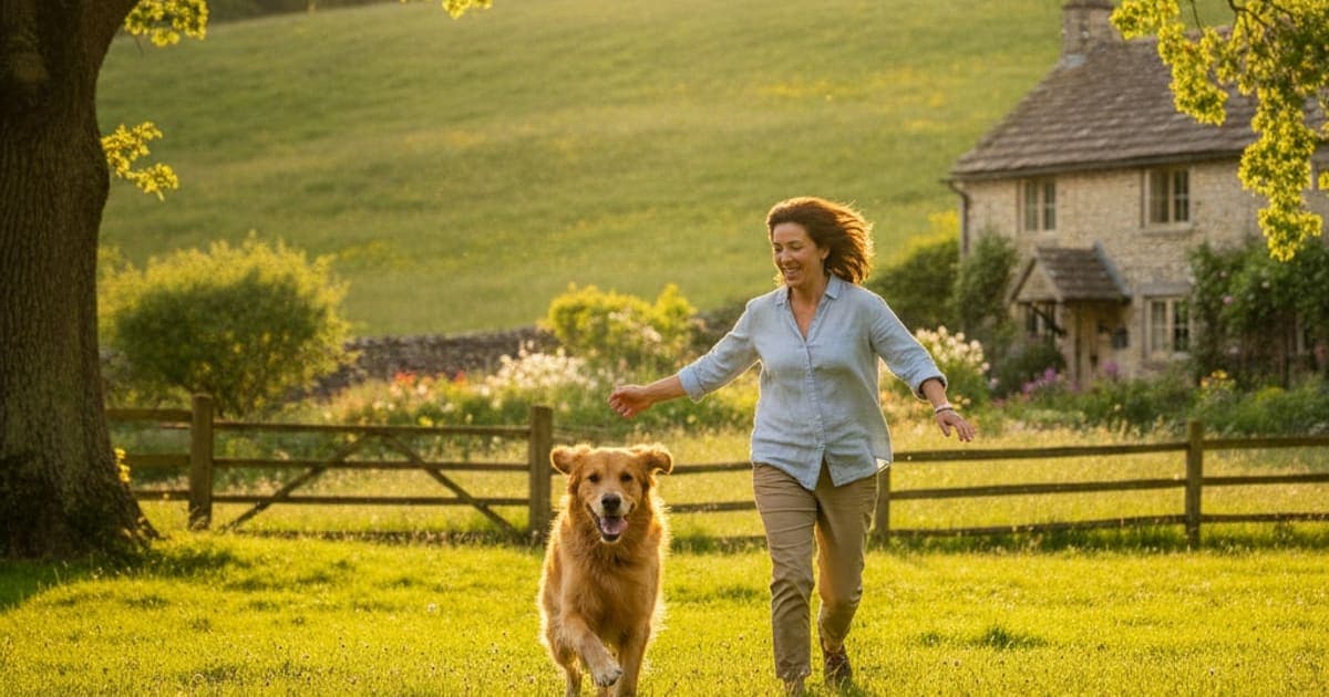 A dog being cared for at home, illustrating flying with bpc-157 for dogs: travel & storage rules