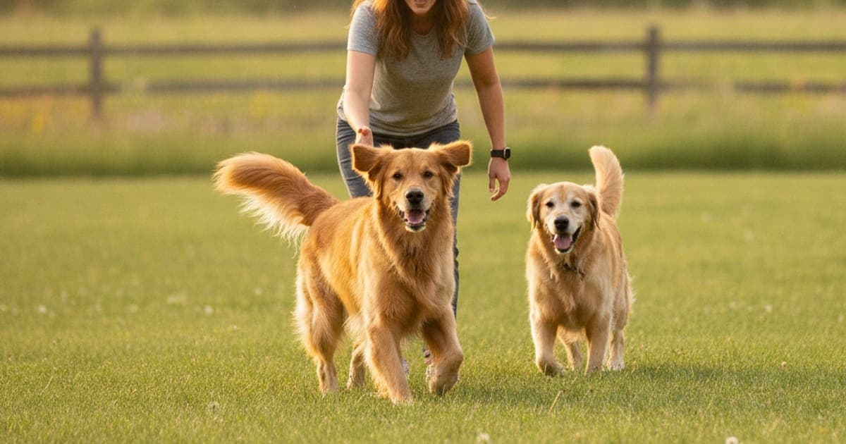 A dog being cared for at home, illustrating bpc-157 for cauda equina syndrome in dogs: does it work