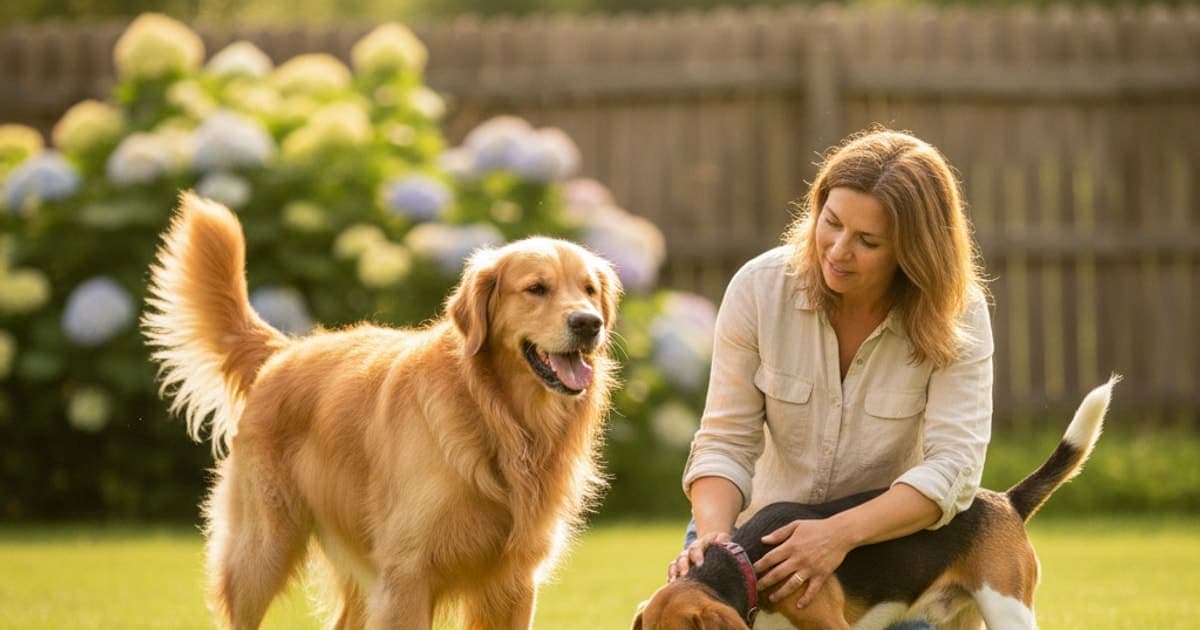 A dog being cared for at home, illustrating bpc-157 for food sensitivity in dogs: does it work