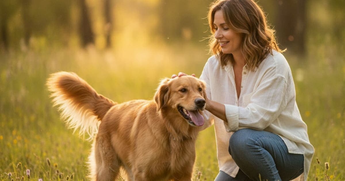 A dog being cared for at home, illustrating bpc-157 for leaky gut in dogs: does it work