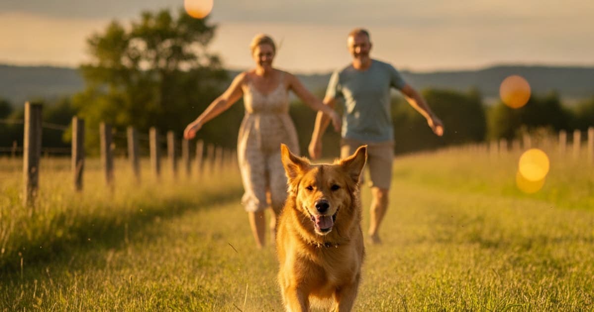 A dog being cared for at home, illustrating bpc-157 for muscle tear in dogs: does it work