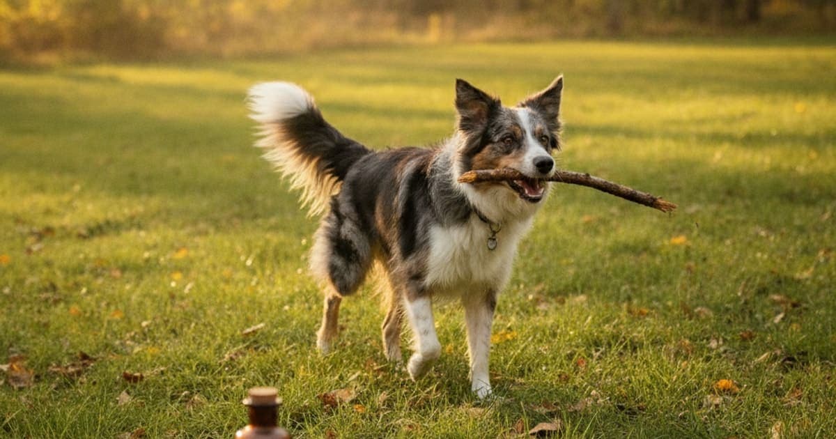A dog being cared for at home, illustrating bpc-157 for three-legged dogs: what owners should know