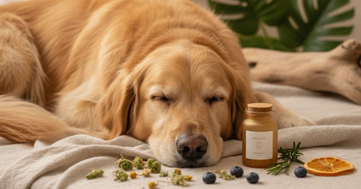 A dog being cared for at home, illustrating bpc-157 and heart safety: what dog owners should know
