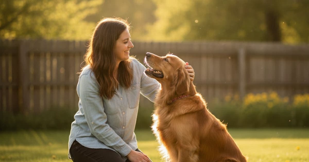 A dog being cared for at home, illustrating bpc-157 kidney safety for dogs
