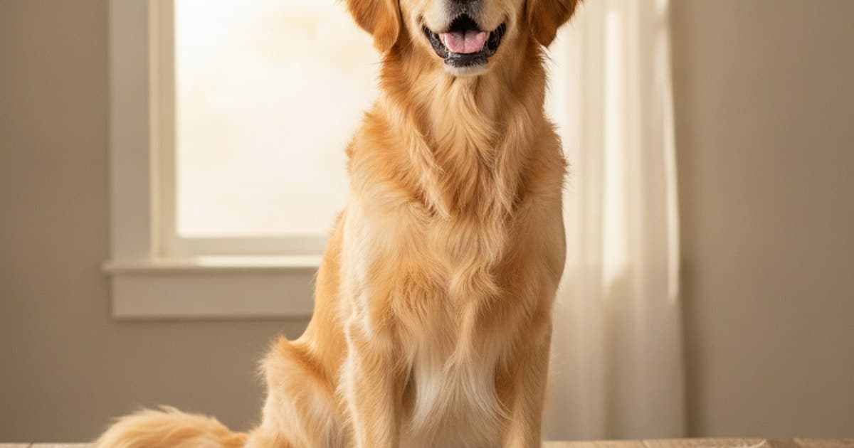 A dog being cared for at home, illustrating bpc-157 vs krill oil for dogs