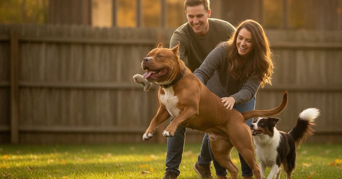A dog being cared for at home, illustrating bully max supplements for dogs: what they support