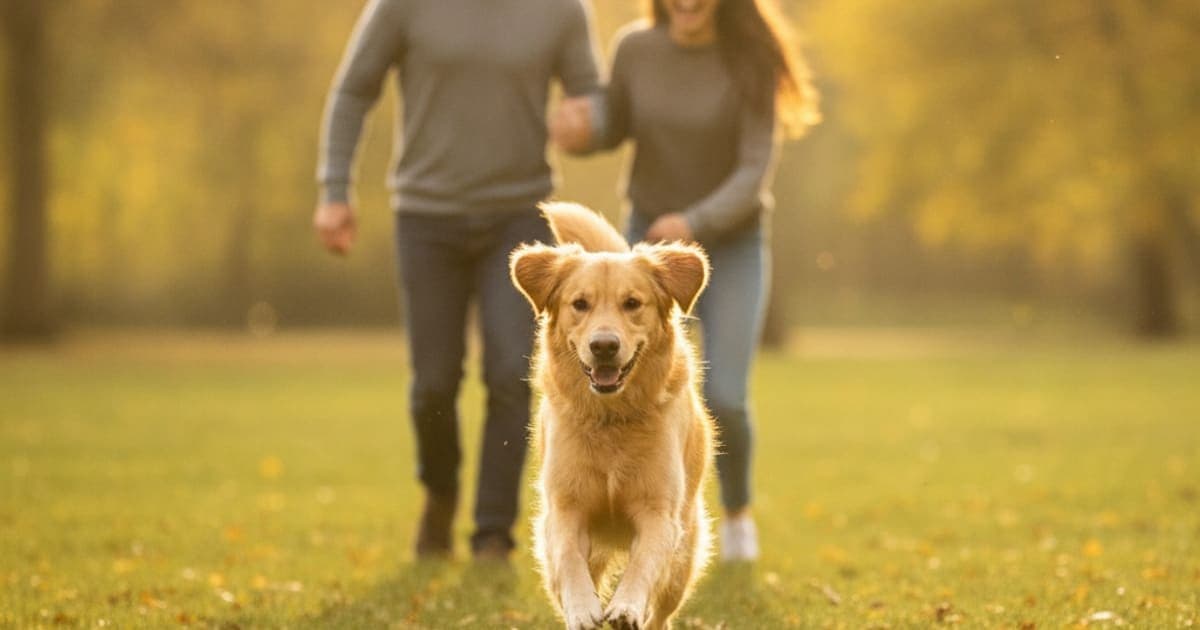 A dog being cared for at home, illustrating bunny hopping gait in dogs: what it signals