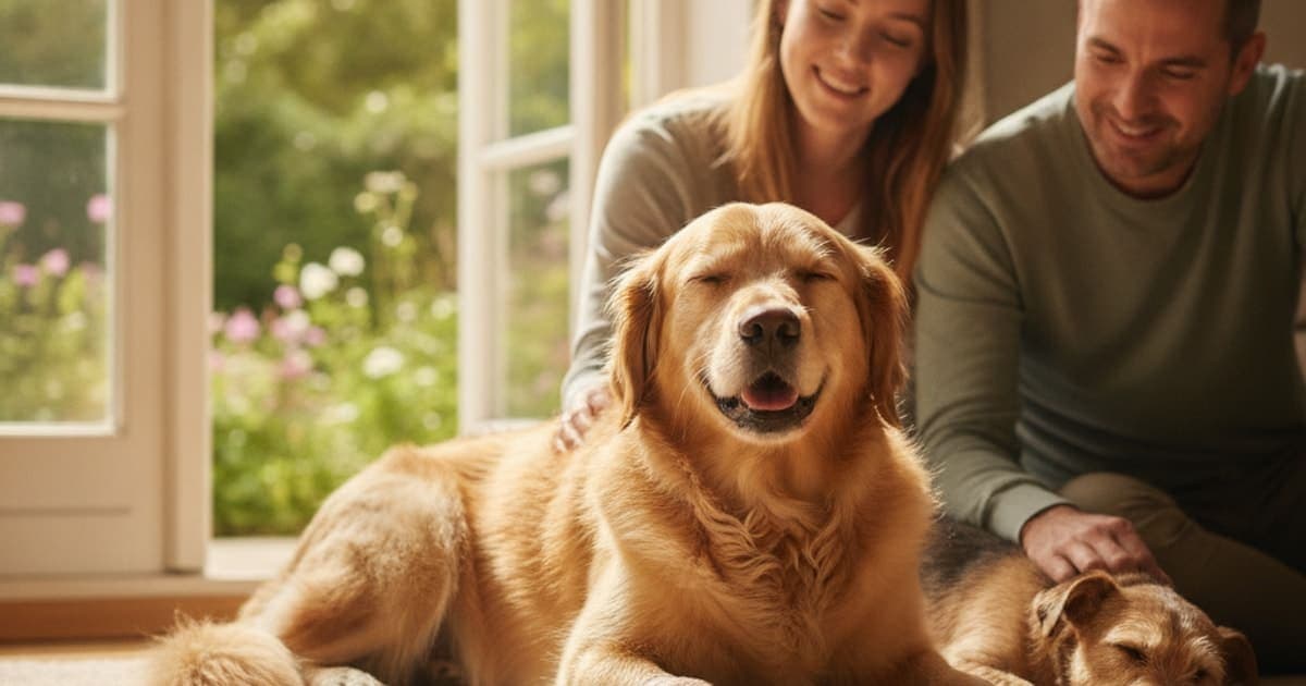A dog being cared for at home, illustrating a dog's torn acl recover without surgery? (explained)