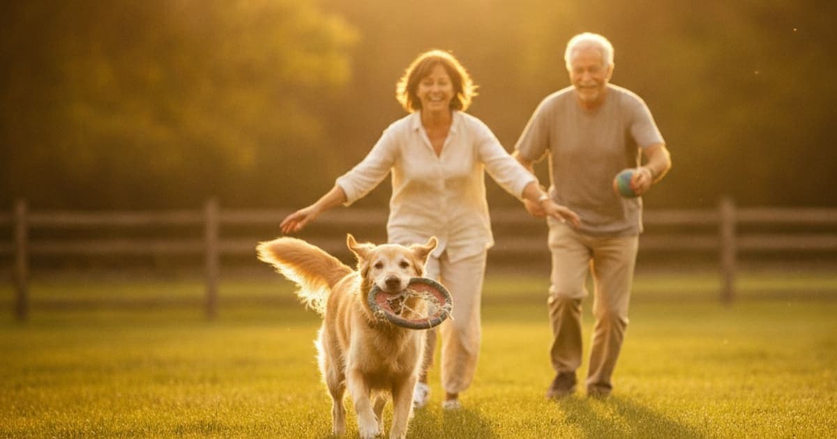 A dog being cared for at home, illustrating senior dog stiffness in dogs be reversed? (what helps)