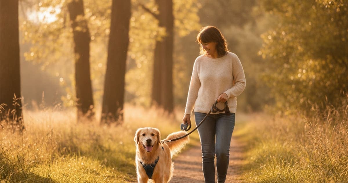 A dog being cared for at home, illustrating vestibular disease in dogs be reversed? (what to expect)