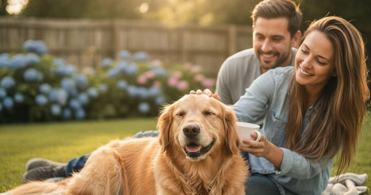 A dog being cared for at home, illustrating cartrophen alternatives for dogs: 2026 options compared