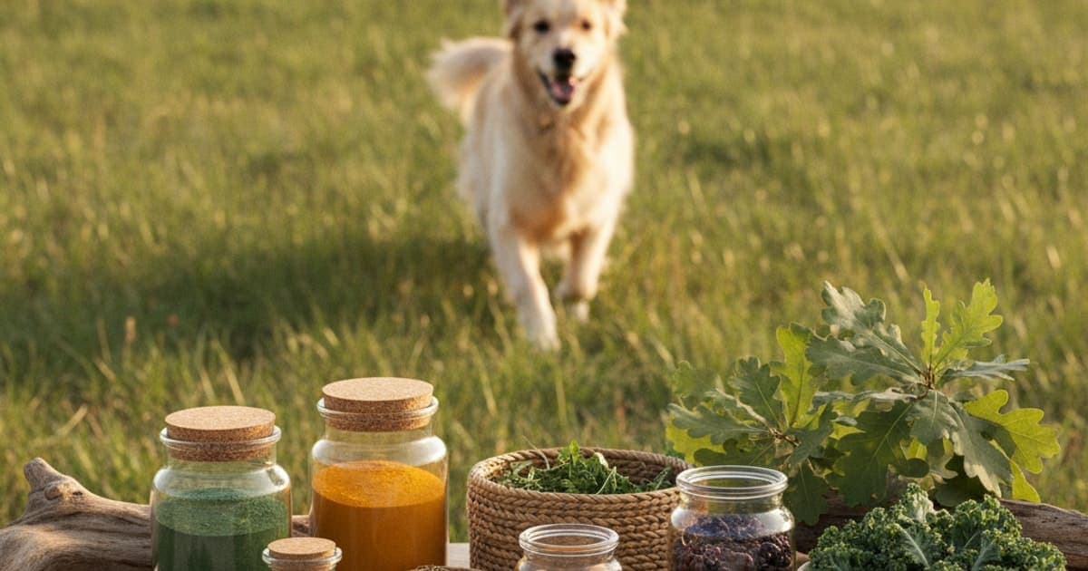 A dog being cared for at home, illustrating chondroitin alternatives for dogs: 2026 options compared