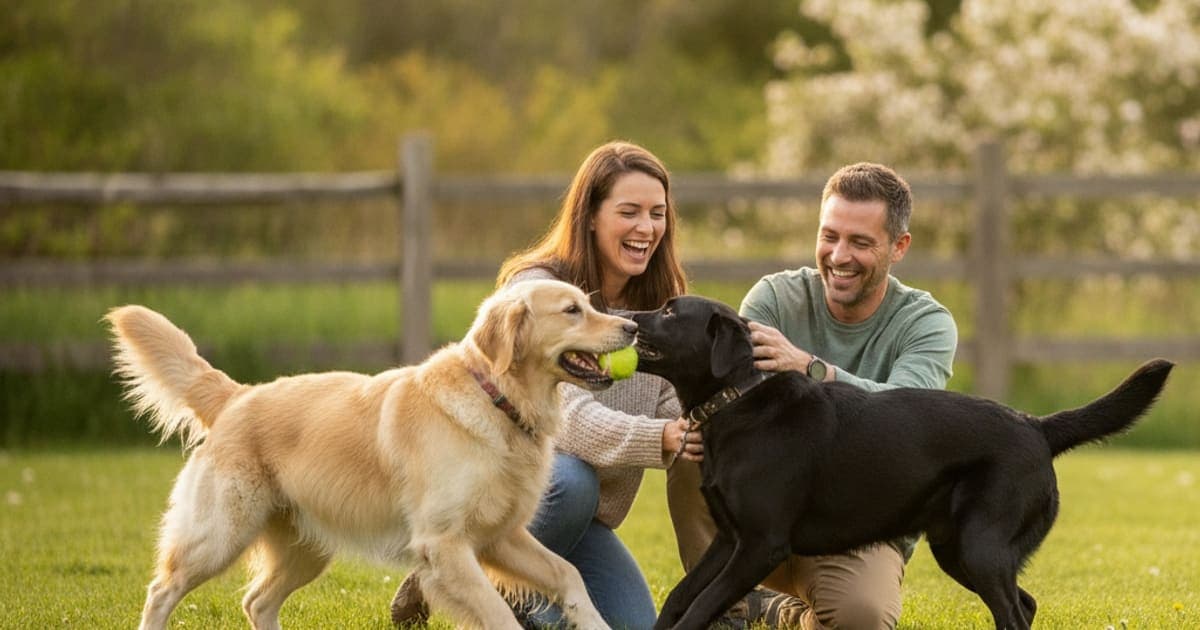 A dog being cared for at home, illustrating chondroitin sources and quality in dog supplements