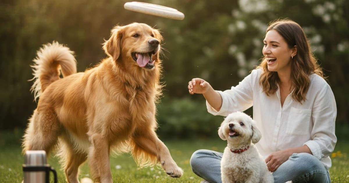 A dog being cared for at home, illustrating dog allergy and immune supplements