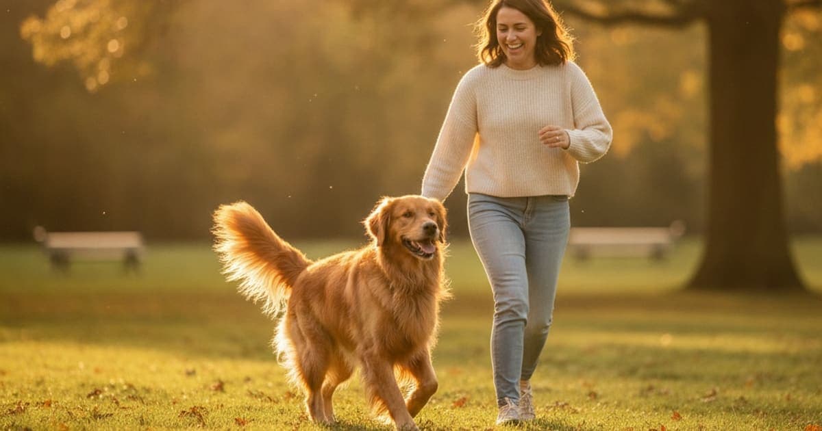 A dog being cared for at home, illustrating dog lifespan in human years