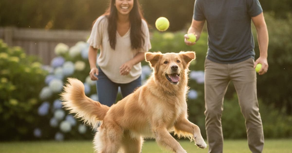 A dog being cared for at home, illustrating dog luxating patella repair: cost and recovery timeline