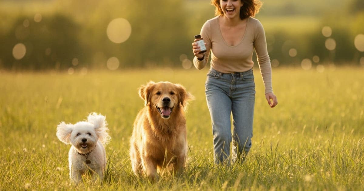 A dog being cared for at home, illustrating dog mineral supplements: what your dog actually needs