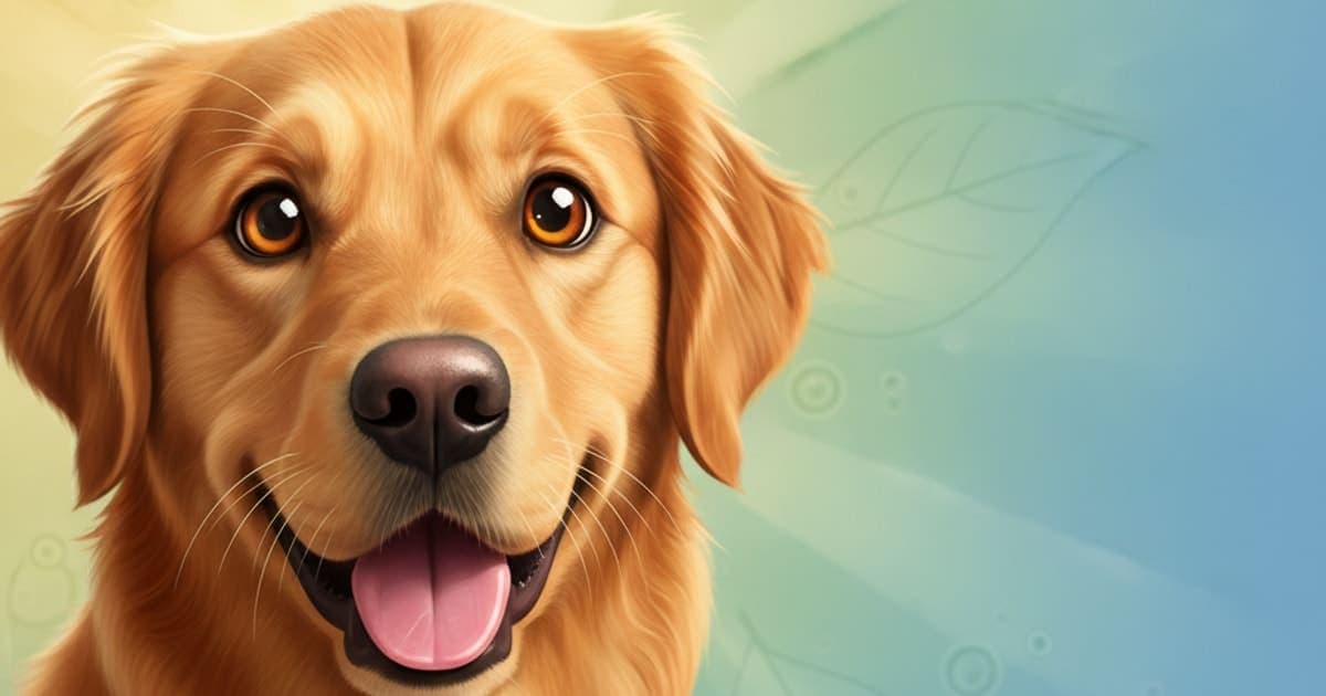 A dog being cared for at home, illustrating dog vision supplements: ingredients and evidence