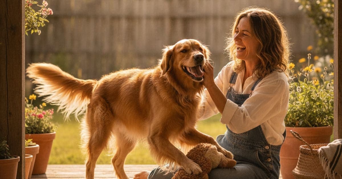 A dog being cared for at home, illustrating doggie dailies alternatives for dogs: 2026 options