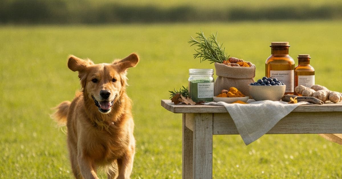 A dog being cared for at home, illustrating glycoflex alternatives for dogs: 2026 options compared