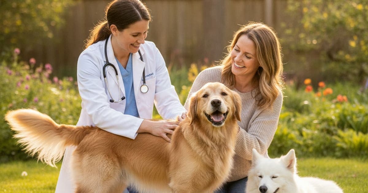 A dog being cared for at home, illustrating how is disc herniation diagnosed in dogs? (exam & imaging)