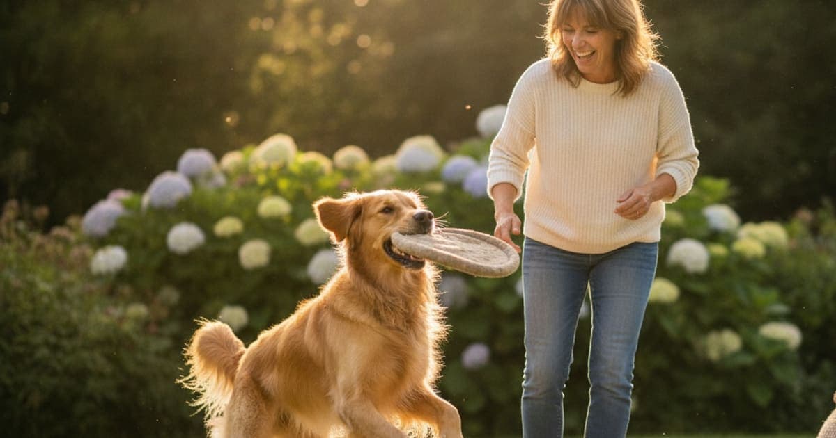 A dog being cared for at home, illustrating how long does leaky gut take to heal in dogs? (timeline)