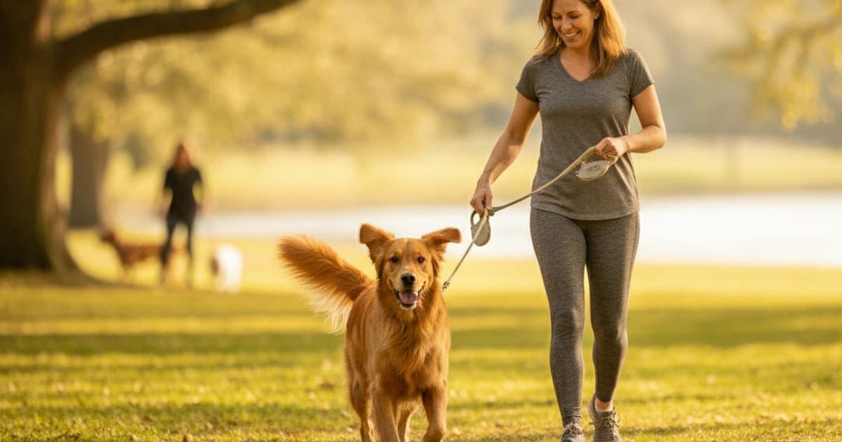 A dog being cared for at home, illustrating how long does obesity joint strain take to heal in dogs