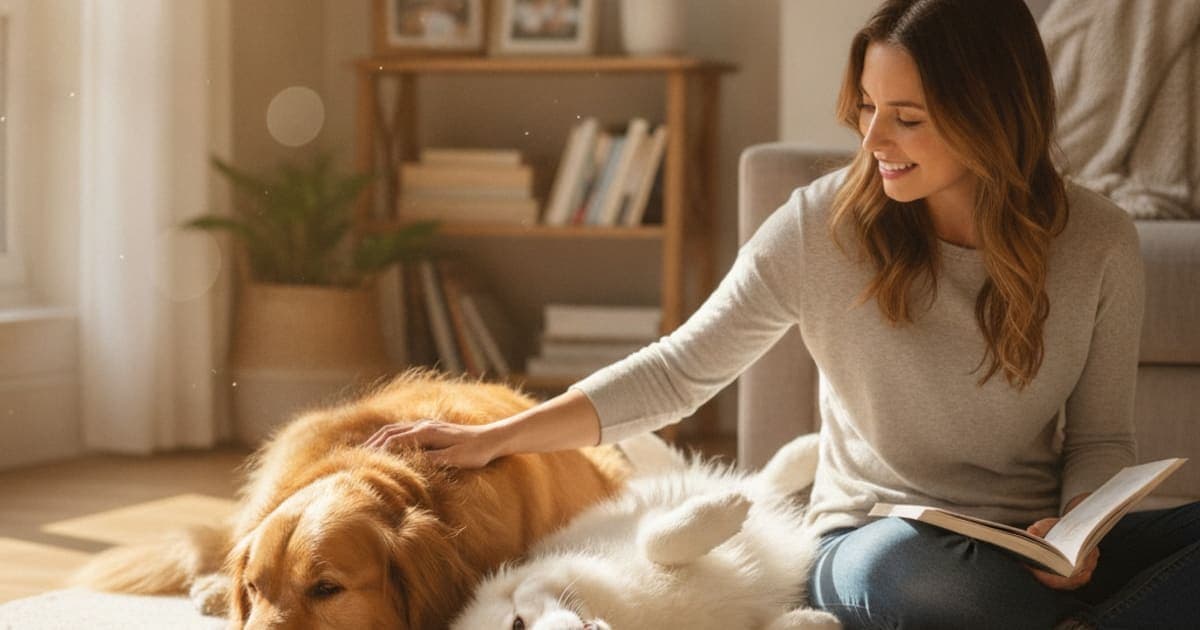 A dog being cared for at home, illustrating how long does reduced stamina last in dogs? (timeline)