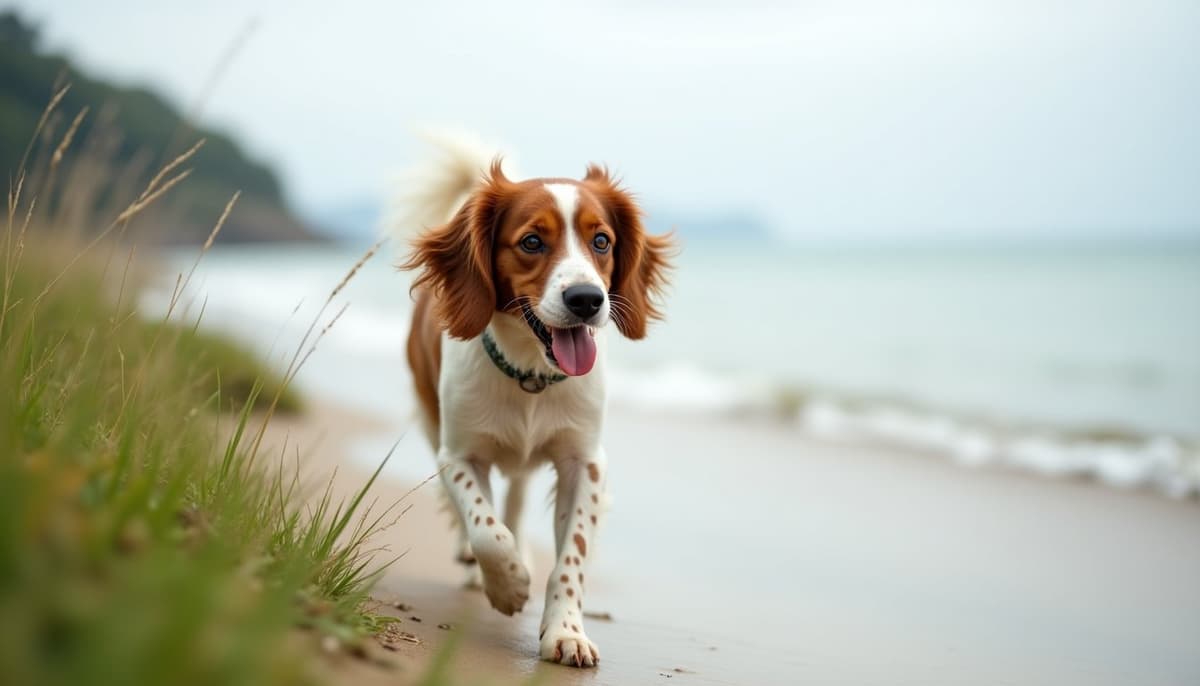 A dog being cared for at home, illustrating what are the exercise modification for dog joint pain