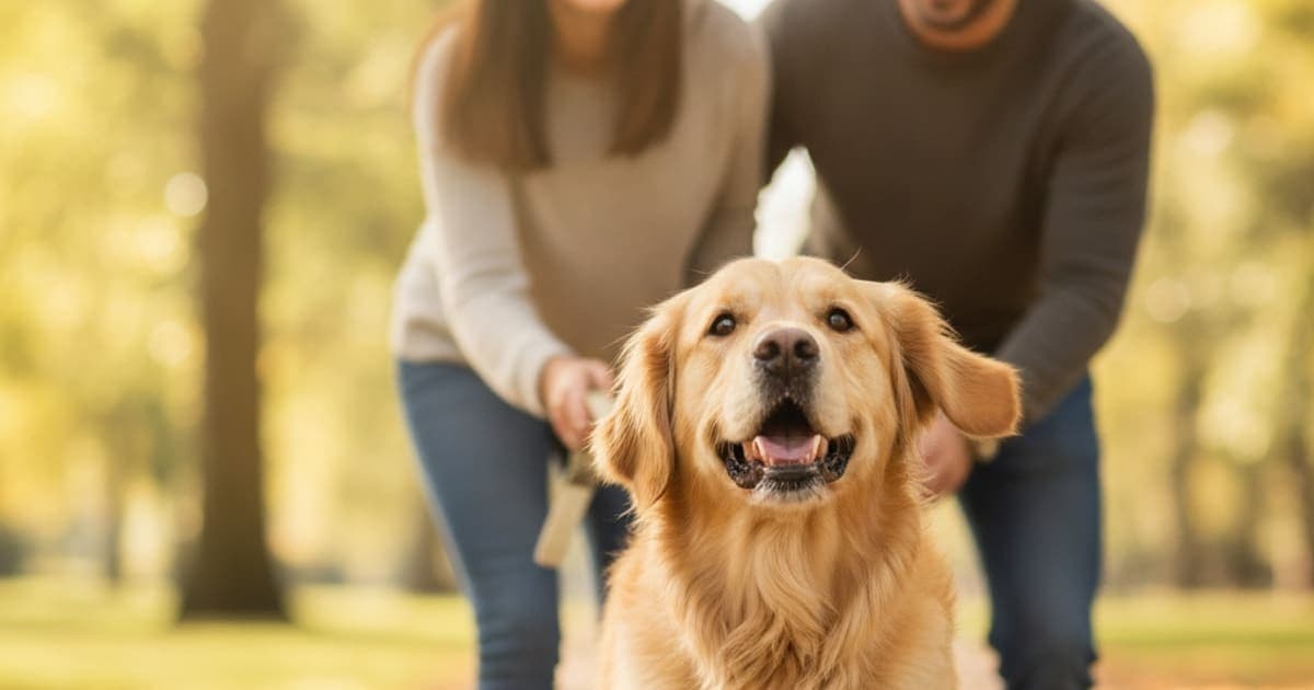 A dog being cared for at home, illustrating is a dog head bobbing while walking an emergency